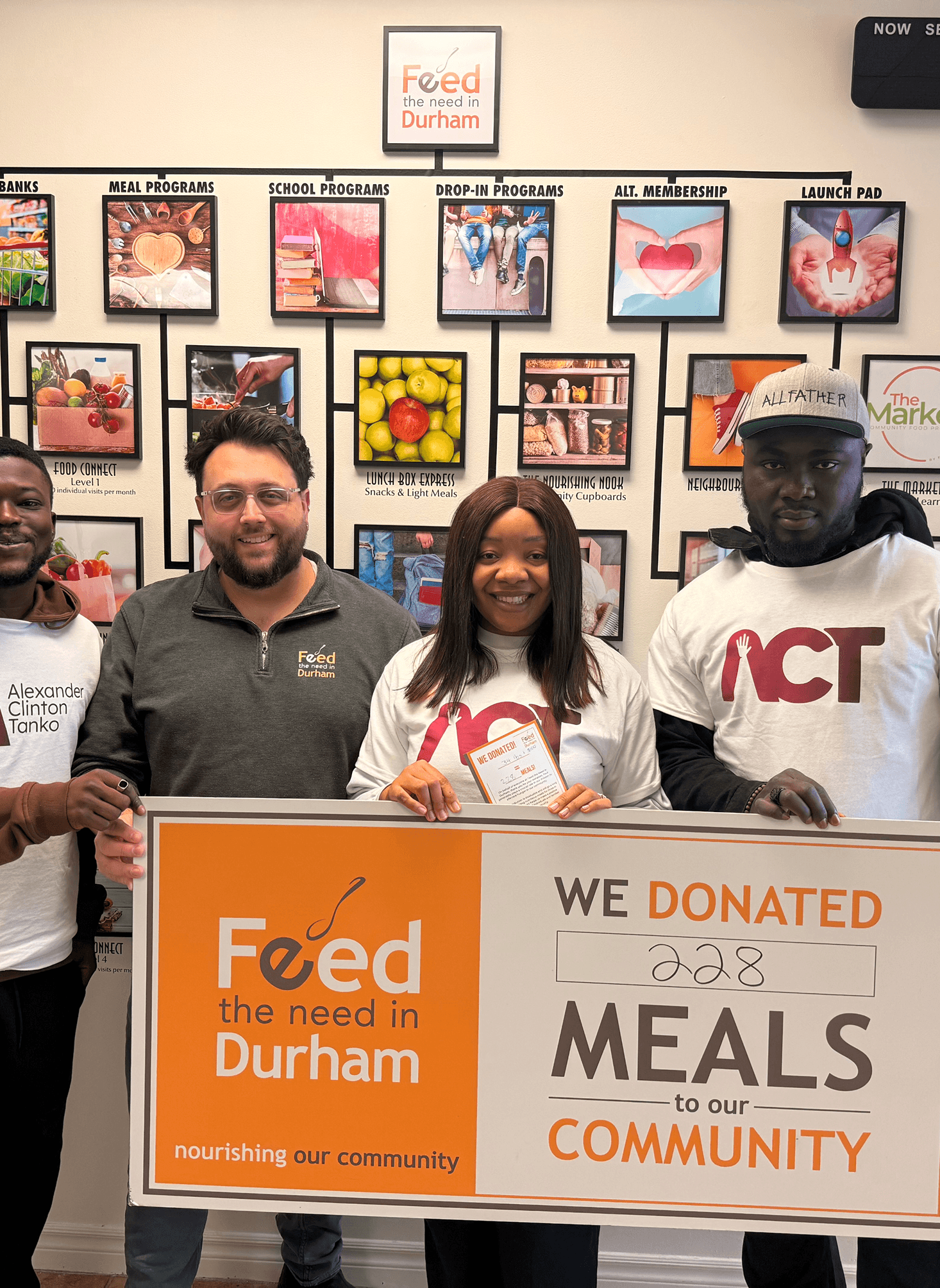 ACT Foundation community food support